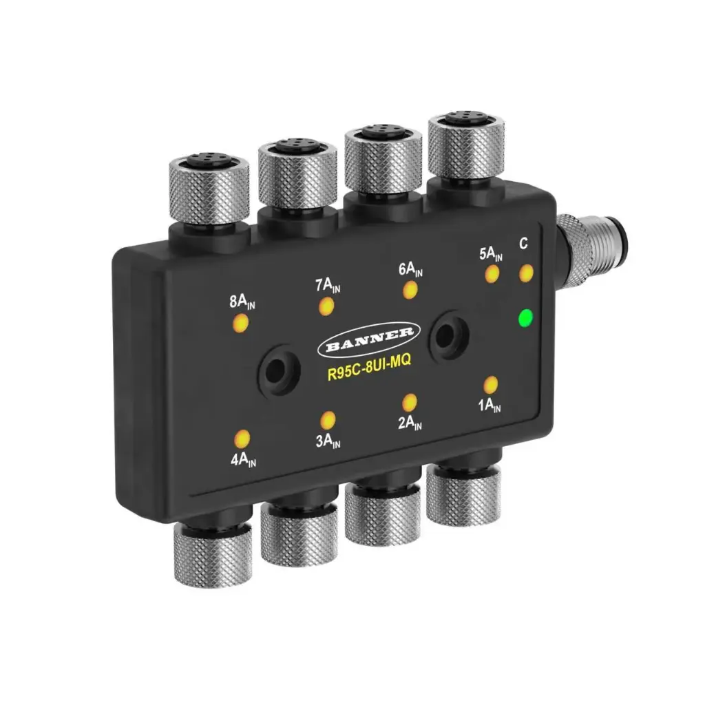 Converter R95C-8UI-MQ, 8 Port Analog Modbus Hub