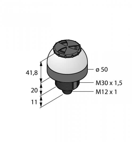 LED indication, M12, RGB, sound signal K50L2RGB7ALSQ