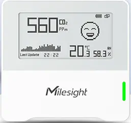 LoraWan CO2, Humidity and Temperature sensor, NFC