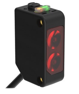 Photo sensor Q20NAF200, background suppression 30...200 mm, NPN, NO/NC, 10-30VDC, 2 m cable