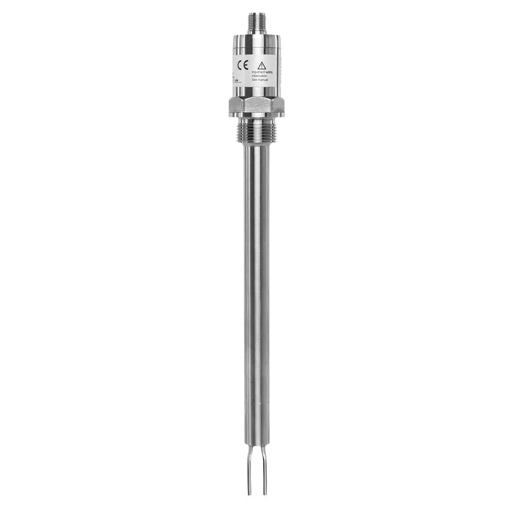 [VN7130B011BZZ1Z*_00***00***_00********_00*******A_0_0_0 L=200mm] Līmeņa slēdzis, vibrodakša VN7130 spec. atloks DN32 PN10, IP67, tmax 100°C, 3/4 vadu IO-Link/PNP/NPN/Push/Pull, L=200mm