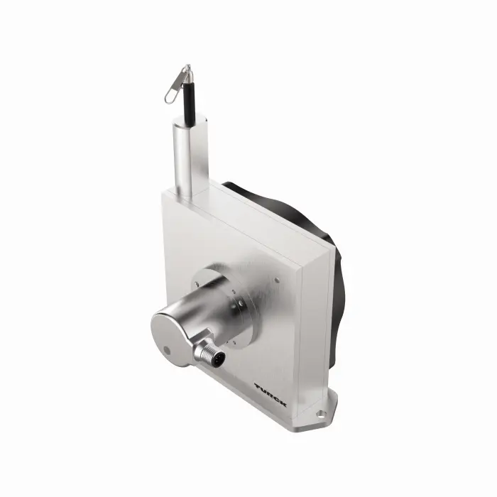 Draw-Wire encoder, Measuring range 3000 mm; M12 connector; Measuring principle: potentiometer; Protection class: IP65 (Encoder); Analog output, 4…20 mA; Supply voltage 12…30 VDC