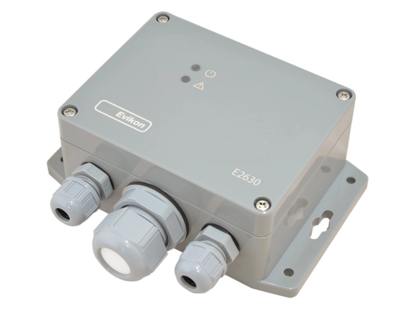 Gāzes detektors E2630-LEL-230VAC, 2 x parslēdzošie releji 250VAC/30VDC 6A, skaņas signāls 85dB un LED indikācija, IP65, sensora pašdiagnostika ieslēdzoties un atsevišķi aktivizējot slēdzi, reakcijas laiks 1 sekunde, vides temperatūra -40/+70C, metāla-oksī