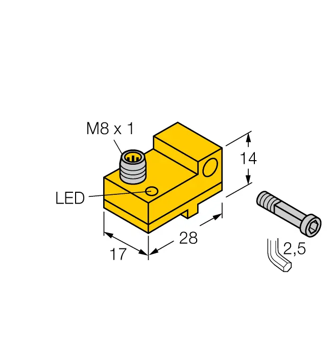 Magnētinduktīvais sensors BIM-NST-AP6X-V1131