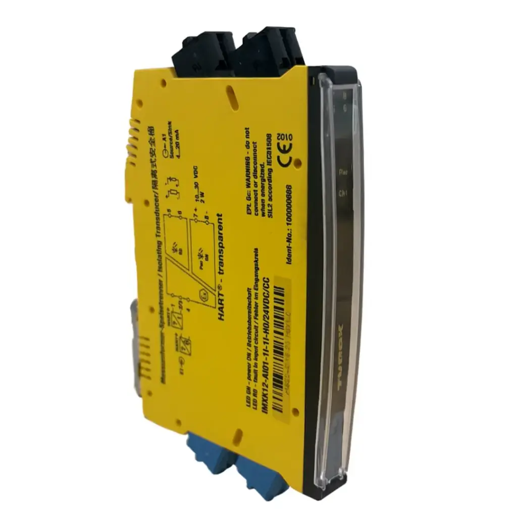 Drošības barjera HART transparent, IMXK12-AI01-1I-1I-H0/24VDC/CC