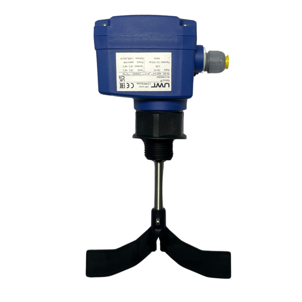 [RN4001A0EC1US***_0A**0*****_0*000000**_****0***00_0_0_0] Level switch RN4001, 24VDC, G1", L=140mm, universal plastic vane 27x150mm