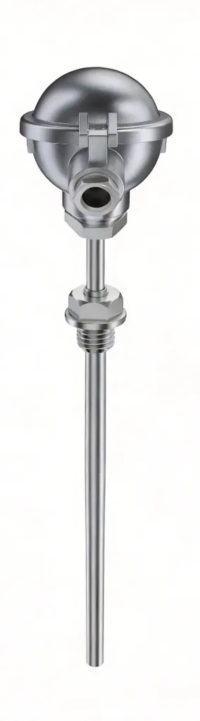 [R-342-1-D-W4-Ø6-316-½"BSP-300-I] Temperatūras sensors PT100, 6x300mm, MI, NAA IP67, SS 316, +600°C 
