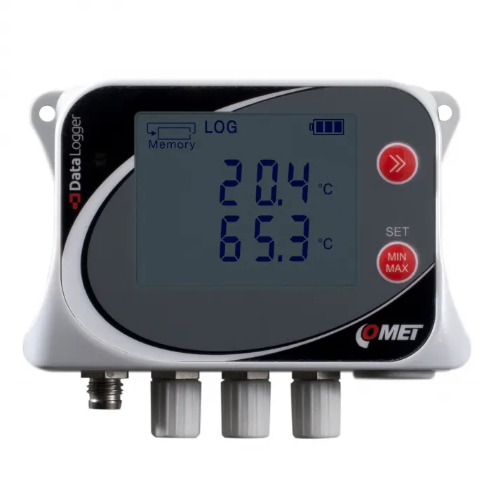 [U0141] Temperature data logger for four external Pt1000 probes