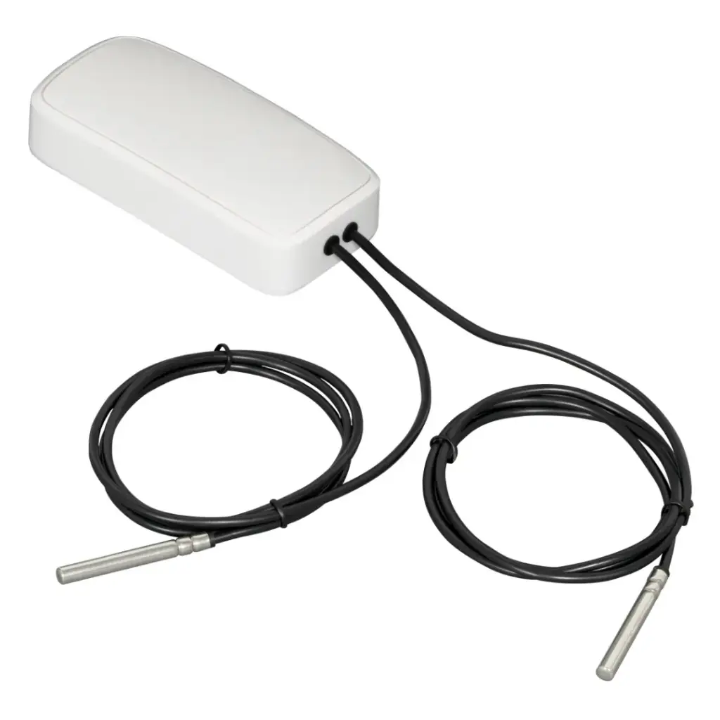 NB-IoT Wireless low temperature logger -200°C to +200°C, 2 x probes with 1m cable 
