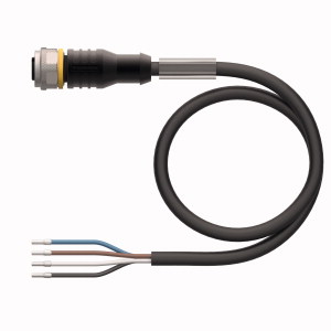 Konektors ar kabeli RKSV4.4T-15/TXL, ekranēts