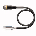 Connection cable RKSV4.4T-15/TXL, shielded