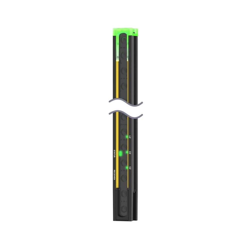 [3812389] Safety light curtain S4BR30-600-S, receiver, 600 mm, 30 mm resolution, Type 4