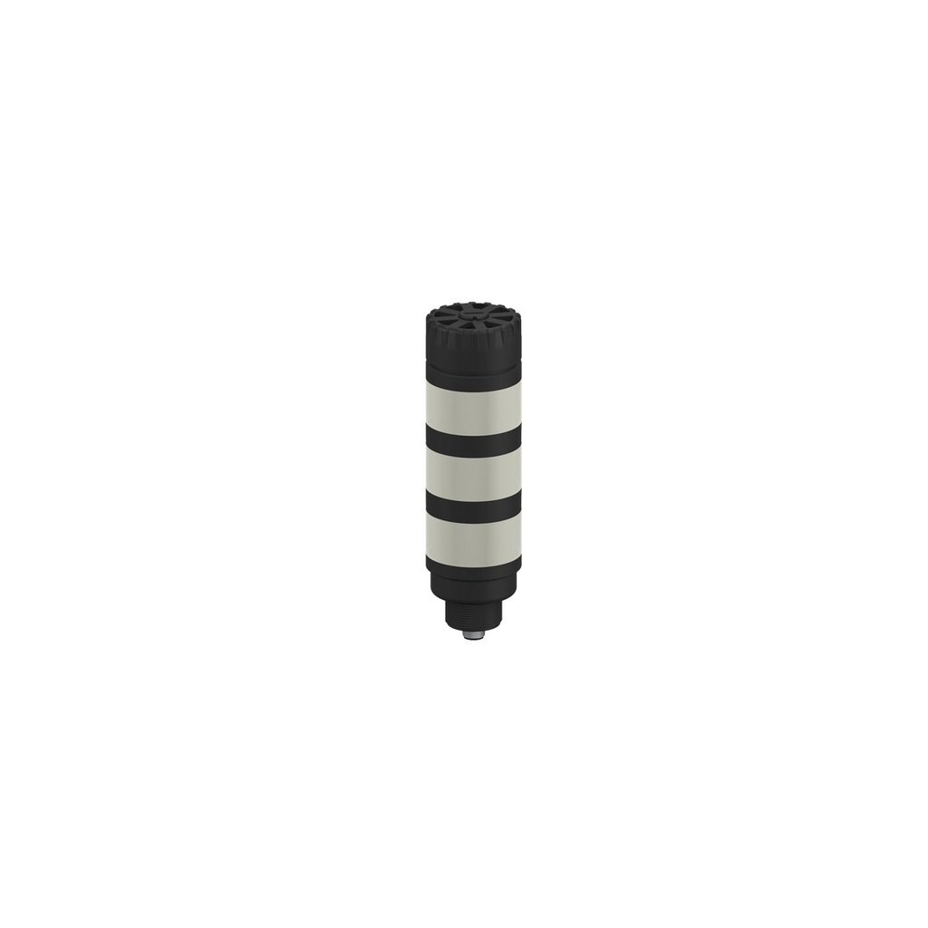 LED indication tower TL50GYRAQ, green/yellow/red, audible 92 dB, 18-30VDC/24VAC, M12 5-pin