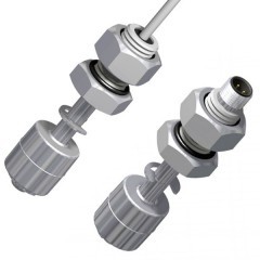 Līmeņa sensors, pludiņa tipa, L1=100mm, L2=300mm, kabelis 3m, AISI pludiņš