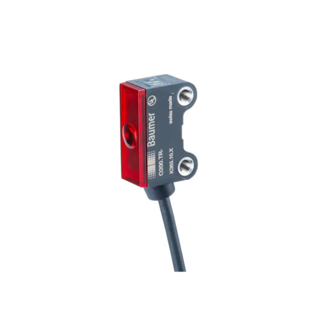 Foto sensors - uztvērējs O200.EL-PV1T.72NV/FREC_H006, caurstarojuma 5m, 10-30VDC, PNP NO/NC, M8 pigtail, IP67