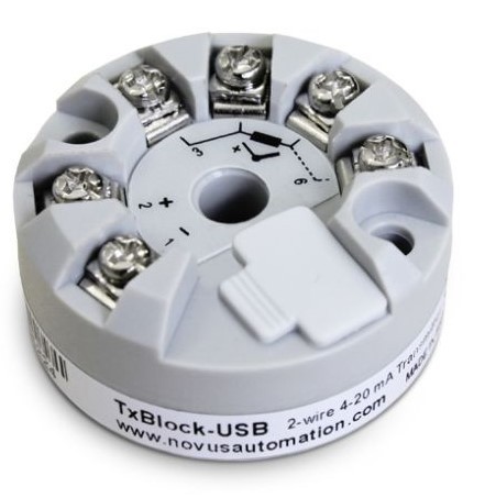 Transmitter TXBLOCK-USB, universal input, 4-20 mA