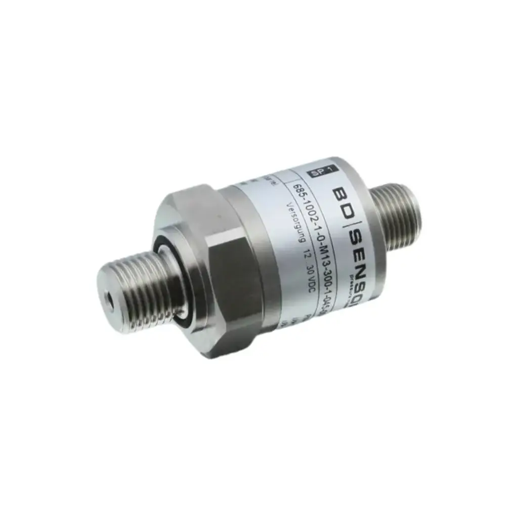 Pressure switch DS6, 0...20 bar, 2 switching outputs, M8, 4-pin metal connector, G 1/4" DIN 3852
