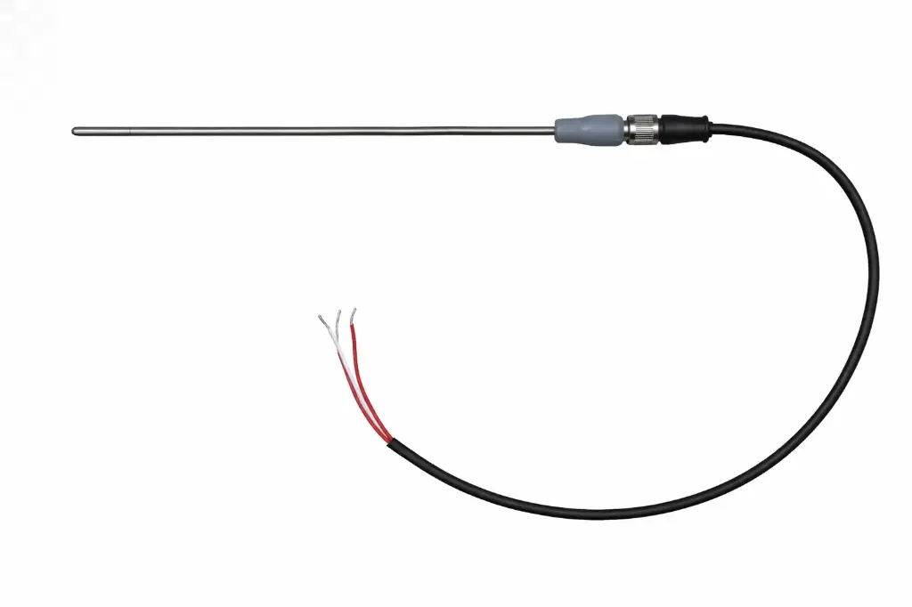 [PT1003x150L] Temperature sensor PT100, 3x150 mm, 3-wire 100mm cable