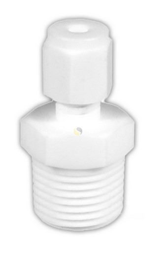 Compression fitting PTFE 12mm, 1/2 BSPP
