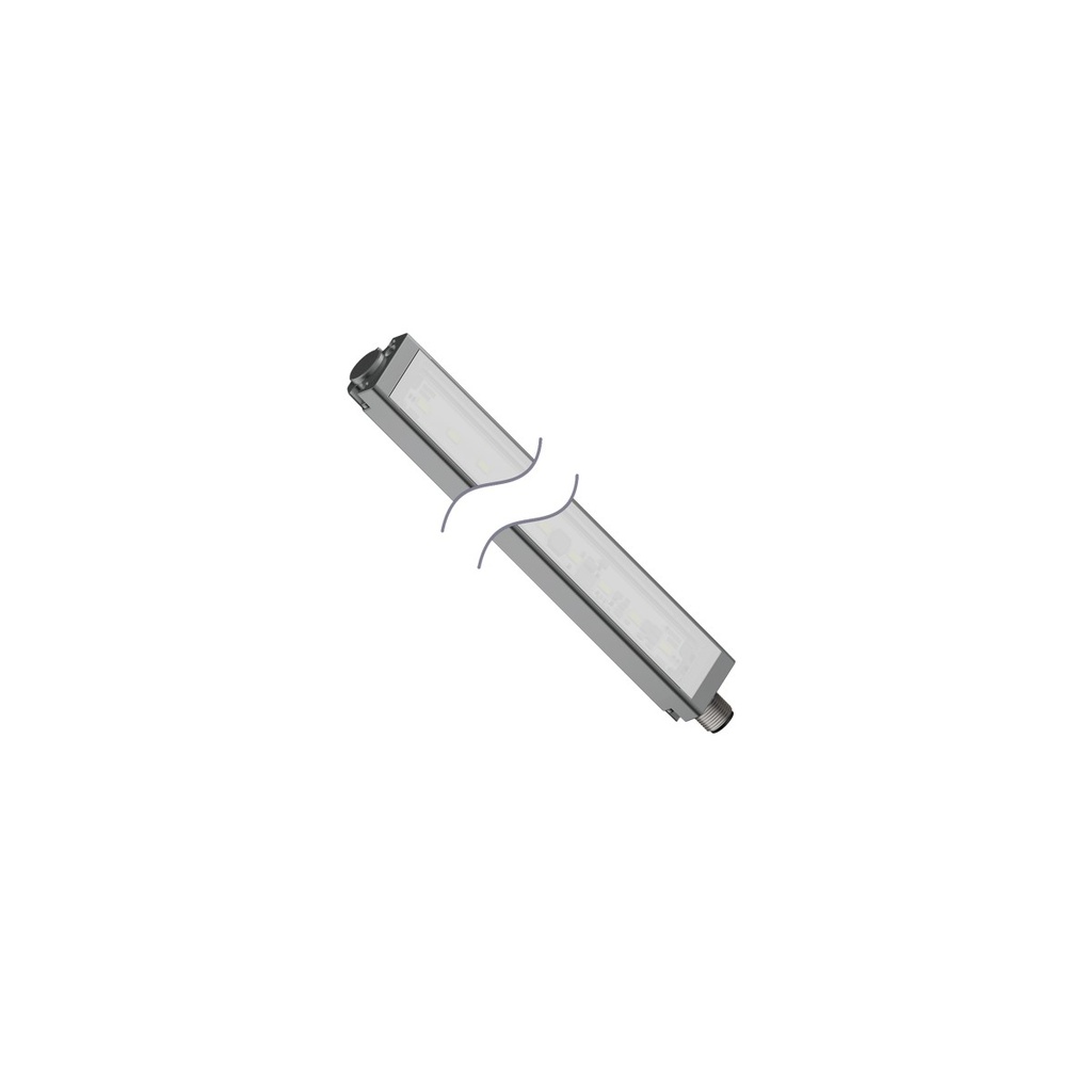 LED darba gaisma WLS28-2XW285SQ, 285 mm, auksti balta 800 lm, 12-30VDC, M12 4 kontakti, IP69K