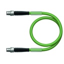 Connection cable PSG4M-0.2-PSG4M/TXN, M8 male straight / M8 male straight, 4-pin, 0.2m PUR