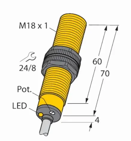 Capactive sensor BCE5-S18-AP6X