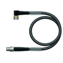 Konektors ar kabeli PKW4M-3-PSG4M/TXL, M8 mamma leņķī / M8 paps taisns, 4 kontakti, 3m PUR