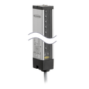 Gaismas aizkars - uztvērējs LX12R, 295 mm, 0,3-2 m, PNP+NPN, 10-30VDC, 2 m kabelis, IP65