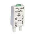 Roheline, diood, M93G 110-230AC/DC