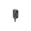 Foto sensors - raidītājs DQ126E, 3 m, sarkana gaisma, 10-30VDC, 2 m kabelis