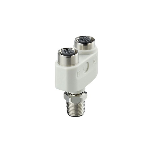 [EBF009] Konektors Y-splitter. 5pin 1:1. M12. ZDO2H050VAS0000-00STGH050VAS
