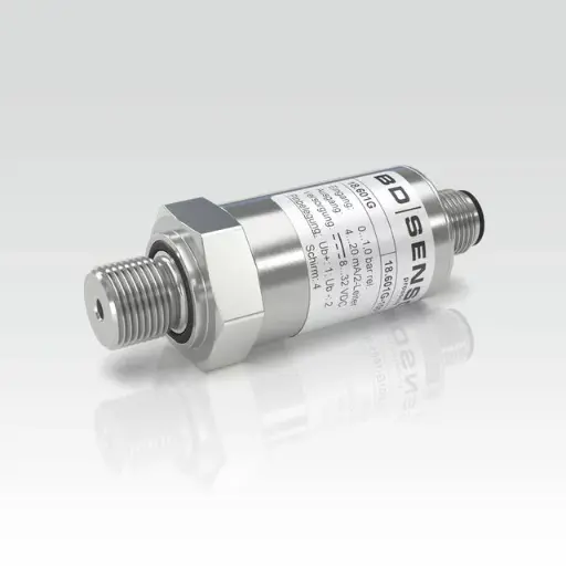 [18.601G-V502-R-1-5-100-200-1-000] Spiediena sensors -1/+5Bar, 4-20mA, G1/2, ISO 4400 konekt.