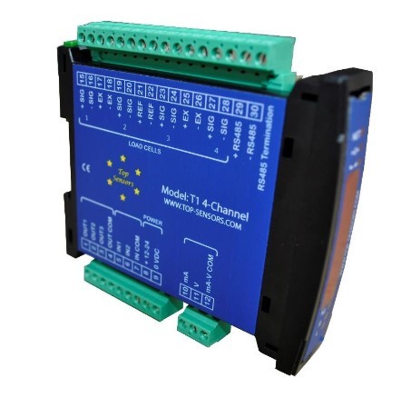 [80032000] Digital Load cell indicator T1-4, analog/digital, 4 ieeju kanāli