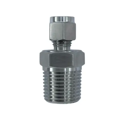 [FS12T60] Compression fitting FS-1/2-T-60, d = 6 mm, BSPT 1/2", SS