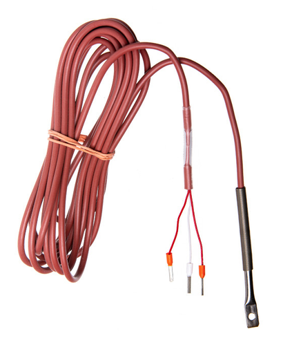[ET241-PT100-F3] Temperatūras sensors Pt100, ar 3m teflona kab., max +250C