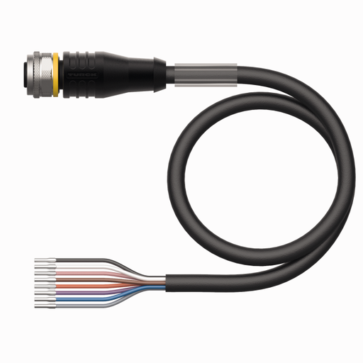 [6627945] Konektors ar kabeli RKS8T-20/TXL, ekranēts