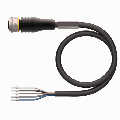[6626373] Connection cable RKS4.5T-2/TXL, shielded