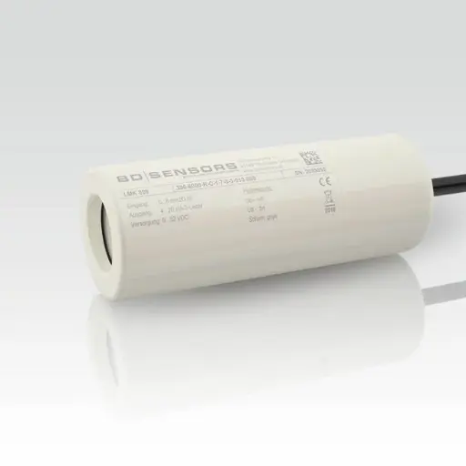 [396-1001-R-C-1-1-3-3-010-000] Līmeņa sensors LMK809, 0-10mH2O, 4-20mA, FEP, 10m kab. agresīvai videi