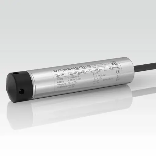 [456-2001-000x30-1-1-1-1-3-3-2-022-000] Līmeņa sensors LMP307T, 0…20mH2O / 0…30°C, 2x4-20mA, EPDM seals, dzeramā ūdens sertifikāts