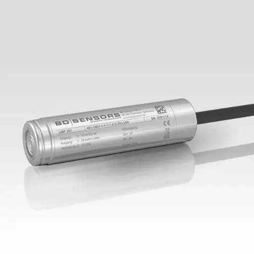 [451-1601-1-1-1-1-1-2-020-000] Līmeņa sensors LMP307, hidrostatiskais, 0-16mH2O, 4-20mA, 0.1%FSO, 20m PUR kabelis