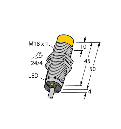 [1645308] Induktīvais sensors NI12U-EM18-AP6X/3D
