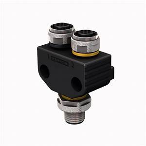 [6930548] Y-Splitter without Cable, YB2-FSME5-2FKME5.4