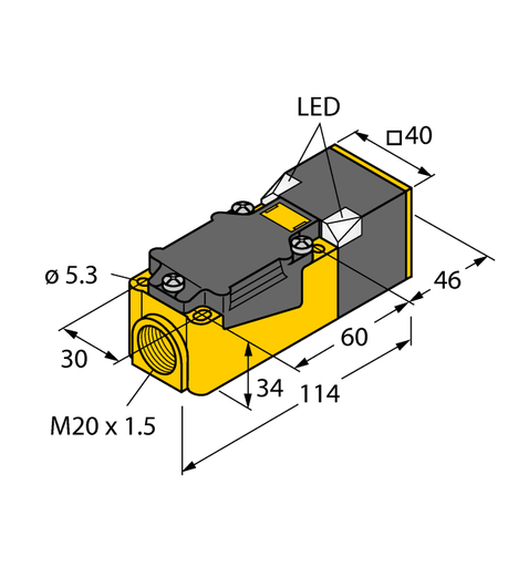 [13401] Inductive sensor NI20-CP40-FZ3X2
