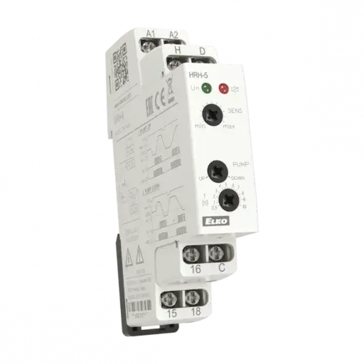 [HRH-5] Level relay HRH-5, 24-240 Vac/dc, for 1 - 2 electrodes