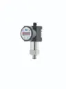 Pressure sensor DS200, 0-1.6 bar, 4-20 mA, G 1/2" DIN 3852, flush, 1 x PNP, M12 connector, 5-pin, with display