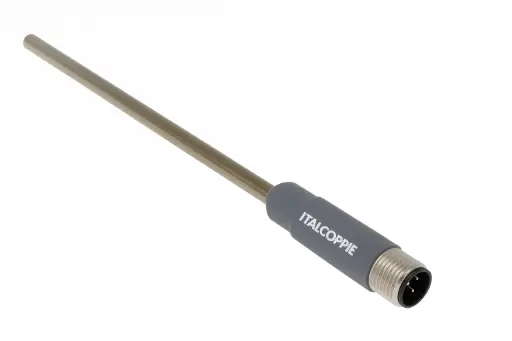 [TRM#P1A-6--0200X] Temperature sensor Pt100A, 6x200mm, M12, -50/+300°C