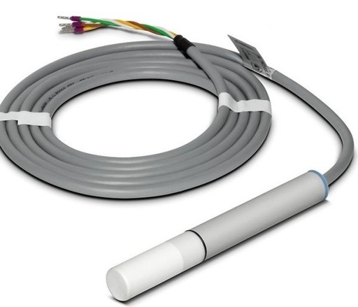 [LPK2.00.F128.C08.1K4] Humidity and temperature sensor 2 x 0-10V, -20/80C, 0/100 %rh, 1.5 m cable