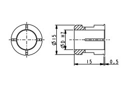 [BR1-10] Enkodera montāžas elem. [73072910]