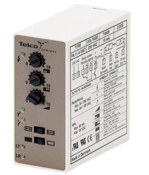 [PA11A300T] Signālpastiprinātājs Telco PA 11 A 300T, 230VAC, Relay/NPN, On/Off delay