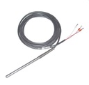 Temperature sensor PT100, <200°C, 6x30mm, 3m cable